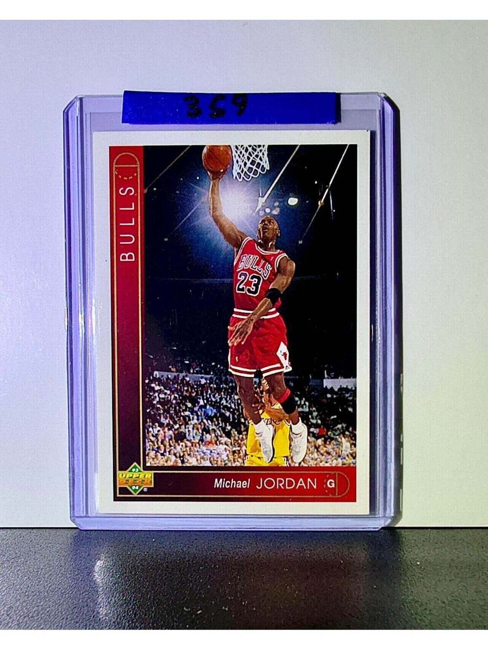 Michael Jordan 1993-94 Upper Deck #23 Basketball Card Chicago Bulls